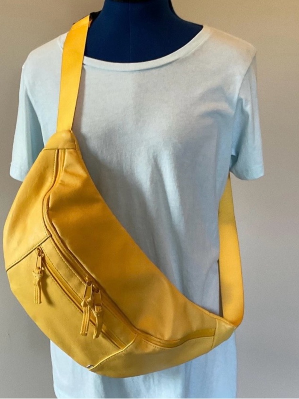Urban Outfitters Yellow Crossbody Sling Bag